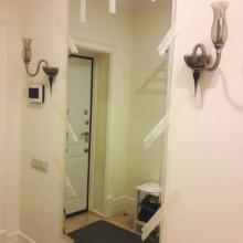 Зеркало в прихожую с фацетом