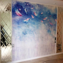 Двусторонняя фацетная композиция "ромбы"