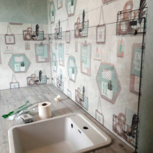 Фартук из стекла с фотопечатью