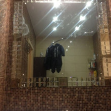 Зеркало с фацетным обрамлением