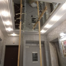 Потолок с фацетом