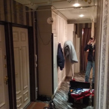 Интересная комбинация на зеркале