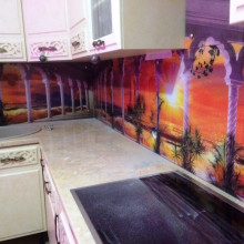 Фартук с фотопечатью "пейзаж"